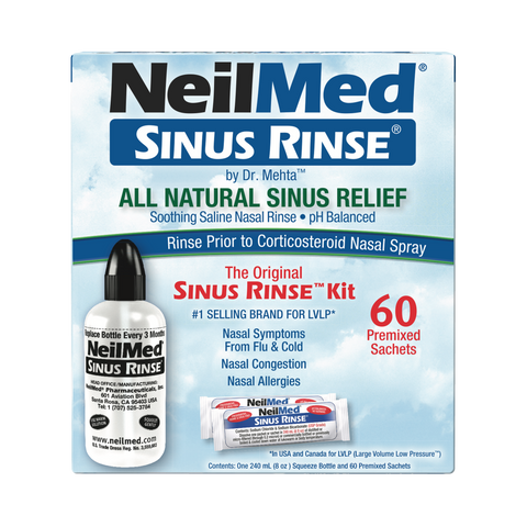 NEILMED SINUS RINSE KIT - 60 SACHETS