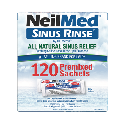 NEILMED SINUS RINSE REFILL - 120 SACHETS