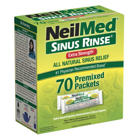 NEILMED SINUS RINSE EXTRA STRENGTH - 70 SACHETS