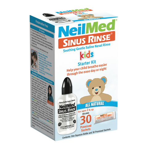 NEILMED KIDS SINUS RINSE STARTER KIT - 30 SACHETS