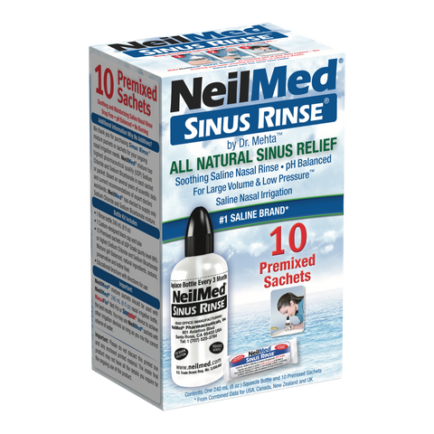 NEILMED SINUS RINSE STARTER KIT - 10 SACHETS