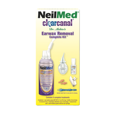 NEILMED CLEARCANAL EARWAX REMOVAL COMPLETE KIT