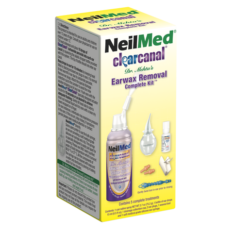 NEILMED CLEARCANAL EARWAX REMOVAL COMPLETE KIT