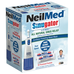 NEILMED SINUGATOR PULSATING NASAL WASH + 30 SACHETS