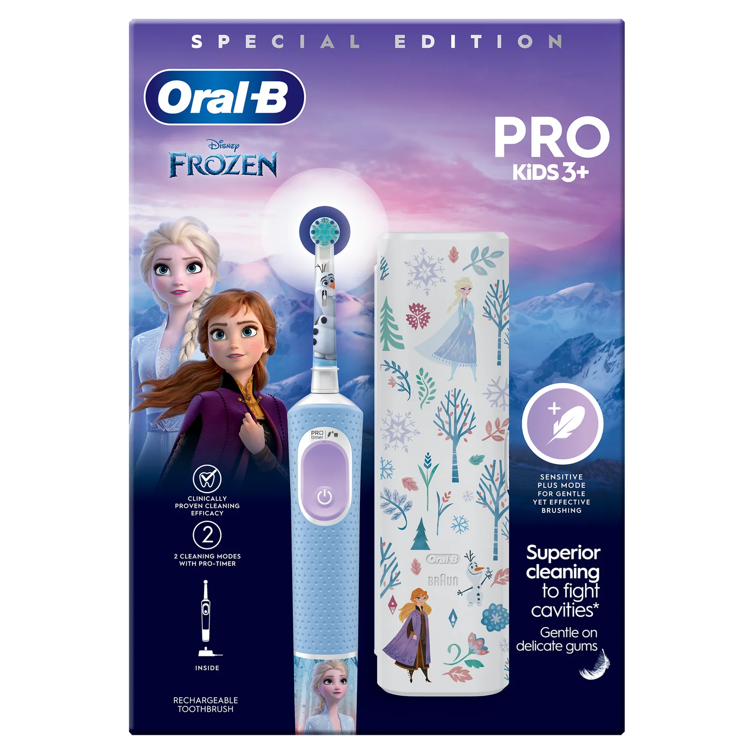 Oral-B Kids Stages Frozen Electric Toothbrush, for Ages 3+