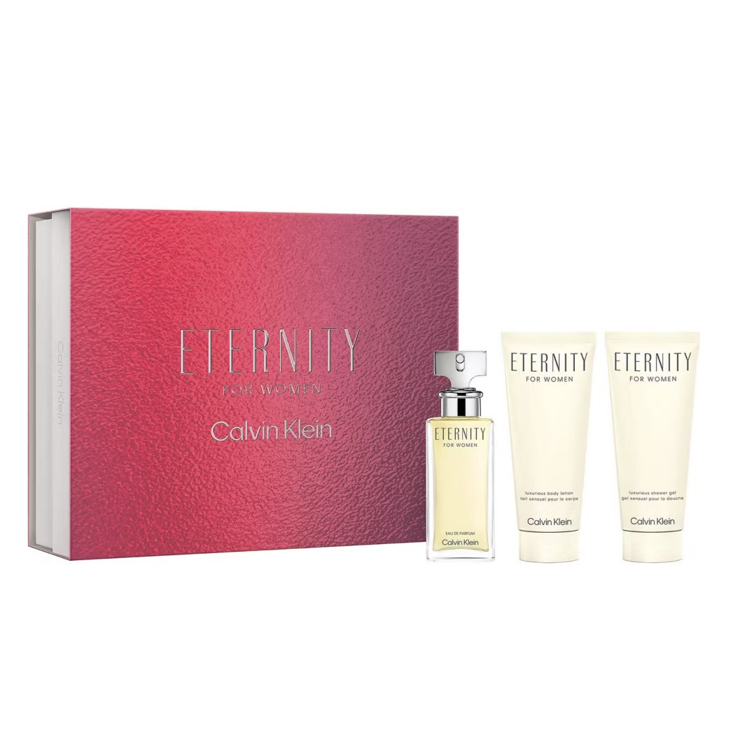 CALVIN KLEIN ETERNITY FOR WOMEN 50ML EDP 3PCE GIFT SET McCartan s Pharmacy