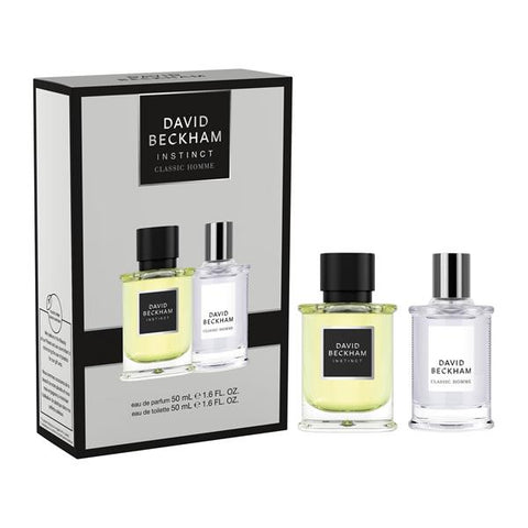 DAVID BECKHAM INSTINCT & CLASSIC HOMME GIFT SET