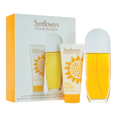 ELIZABETH ARDEN SUNFLOWERS EAU DE TOILETTE GIFT SET 100ML B