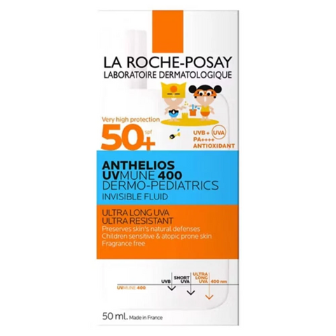 LA ROCHE POSAY ANTHELIOS UVMUNE400 DERMO-PEDIATRICS FLUID SPF50+ - 50ml
