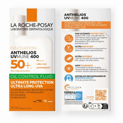 LA ROCHE POSAY ANTHELIOS UVMUNE 400 50+SPF OIL CONTROL