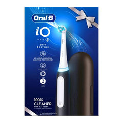 ORAL-B iO SERIES 3 GIFT EDITION ELECTRIC TOOTHBRUSH + TRAVEL CASE - BLACK