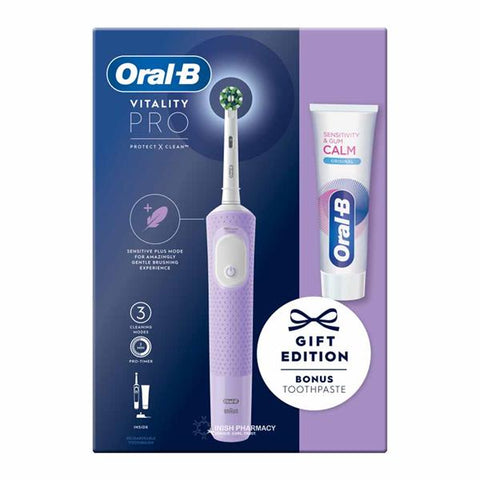 Oral B Vitality Pro Rechargeable Toothbrush – Lilac