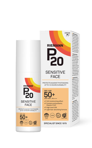 P20 Sun Protection SPF50+ Face Sensitive -  50g