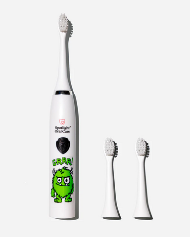 SPOTLIGHT KIDS RECHARGEABLE ELECTRIC TOOTHBRUSH - MONSTER