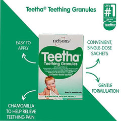 NELSONS TEETHA TEETHING GRANULES - 24