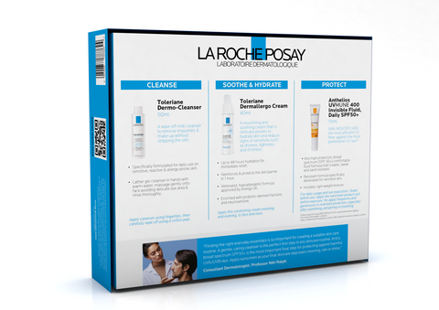 LA ROCHE POSAY TOLERAINE FOR SENSITIVE SKIN GIFT SET