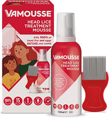 Vamousse Head Lice Treatment Mousse 160ml
