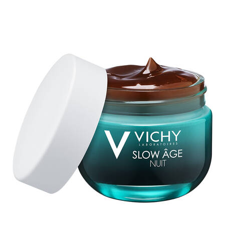 VICHY SLOW AGE NIGHT CREAM AND MASK 50ML