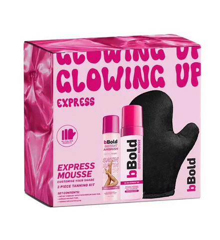 BBOLD GLOWING UP 60MIN EXPRESS TANNING GIFT SET