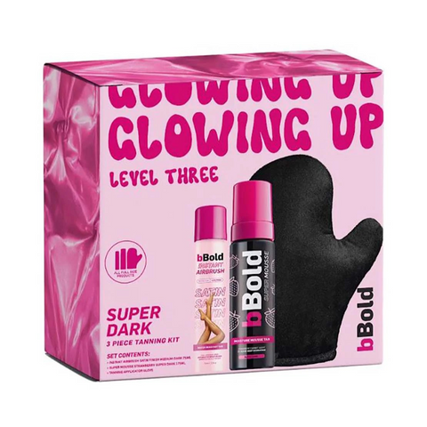 BBOLD GLOWING UP LEVEL THREE SUPER DARK 3PC GIFT SET