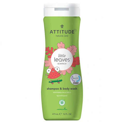 LITTLE LEAVES 2-IN-1 SHAMPOO – WATERMELON & COCO