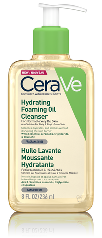 CeraVe Hydrating Foaming Oil Cleanser - 236ml
