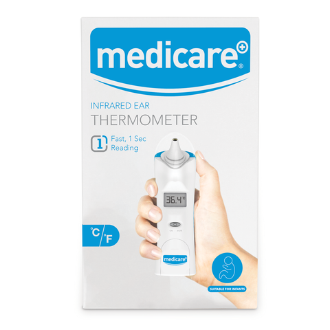 MEDICARE EAR THERMOMETER WITH PROBE COVERS