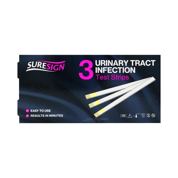 Suresign UTI Urinary Tract Infection Test Strips - 3 Strips