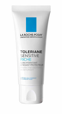Treat very dry & intolerant skin with Toleriane Riche by La Roche-Posay - a cream for dry skin, formulated with squalane & shea butter.