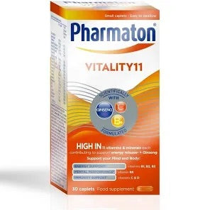 Pharmaton Vitality 11 Caplets (30 Pack)